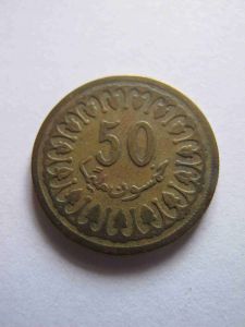Тунис 50 миллимов 1960