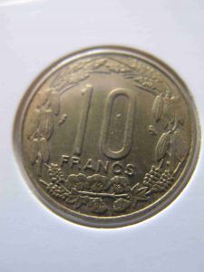 Камерун 10 франков 1965