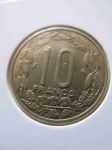 Монета Экваториальные Африканские Штаты - Камерун 10 франков 1965