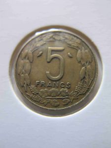 Камерун 5 франков 1972