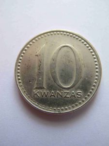 Ангола 10 кванза 1977