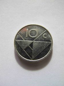 Аруба 10 центов 2002