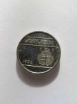 Монета Аруба 5 центов 1994