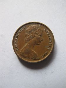 Австралия 1 цент 1966