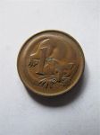 Монета Австралия 1 цент 1966