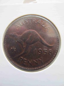 Австралия 1 пенни 1958