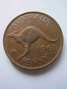 Австралия 1 пенни 1961