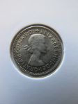 Монета Австралия 3 пенса 1957 серебро