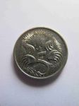 Монета Австралия 5 центов 1989