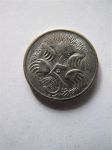 Монета Австралия 5 центов 2002
