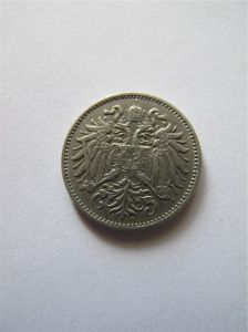 Австрия 10 геллеров 1894