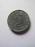 Монета Австрия 5 грошей 1968
