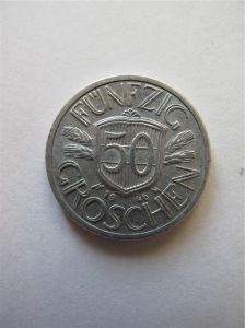 Австрия 50 грошей 1946