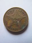 Монета Багамские острова 1 цент 1968