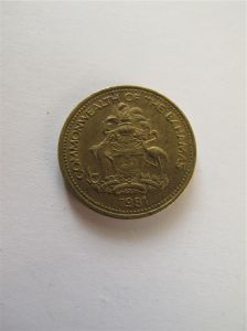Багамские острова 1 цент 1981