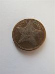 Монета Багамские острова 1 цент 1992