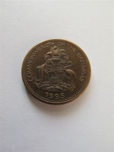 Багамские острова 1 цент 1995