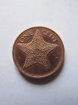 Монета Багамские острова 1 цент 2004