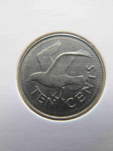 Барбадос 10 центов 1995