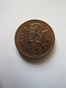 Барбадос 1 цент 1991
