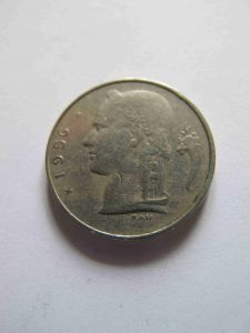 Бельгия 1 франк 1956 BELGIE