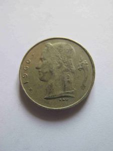 Бельгия 1 франк 1960 BELGIE