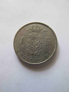 Бельгия 1 франк 1961 BELGIQVE