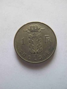 Бельгия 1 франк 1961 BELGIE