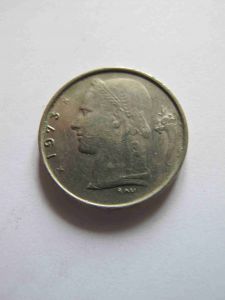 Бельгия 1 франк 1973 BELGIE