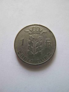 Бельгия 1 франк 1974 BELGIQVE