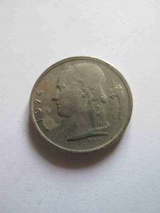 Бельгия 1 франк 1974 BELGIE
