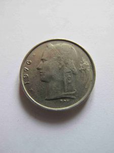 Бельгия 1 франк 1976 BELGIQVE