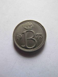 Бельгия 25 сентим 1975 BELGIQVE