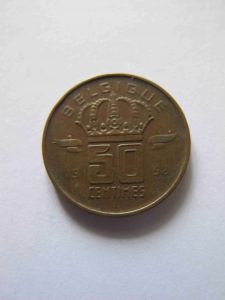 Бельгия 50 сентим 1952 BELGIQVE