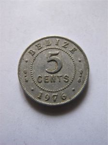  Белиз 5 центов 1976