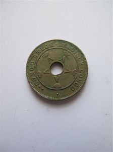 Бельгийское Конго 10 сентим 1927