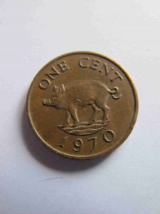 Бермудские острова 1 цент 1970