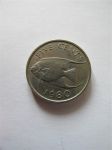 Монета Бермудские острова 5 центов 1980