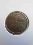 Монета Бразилия 1 сентаво 2001