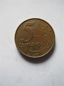 Бразилия 5 сентаво 2005