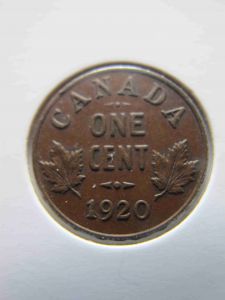 Канада 1 цент 1920