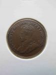 Монета Канада 1 цент 1920