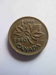 Монета Канада 1 цент 1940