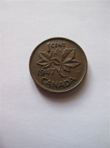 Канада 1 цент 1947