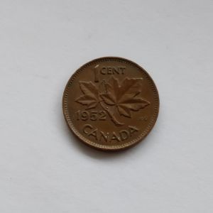 Канада 1 цент 1952