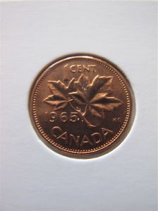 Канада 1 цент 1965