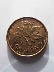 Канада 1 цент 1867-1992