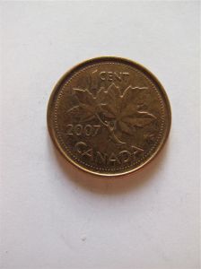 Канада 1 цент 2007