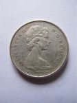Монета Канада 25 центов 1967 серебро
