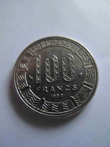 Центральные Африканские Штаты 100 франков 1998